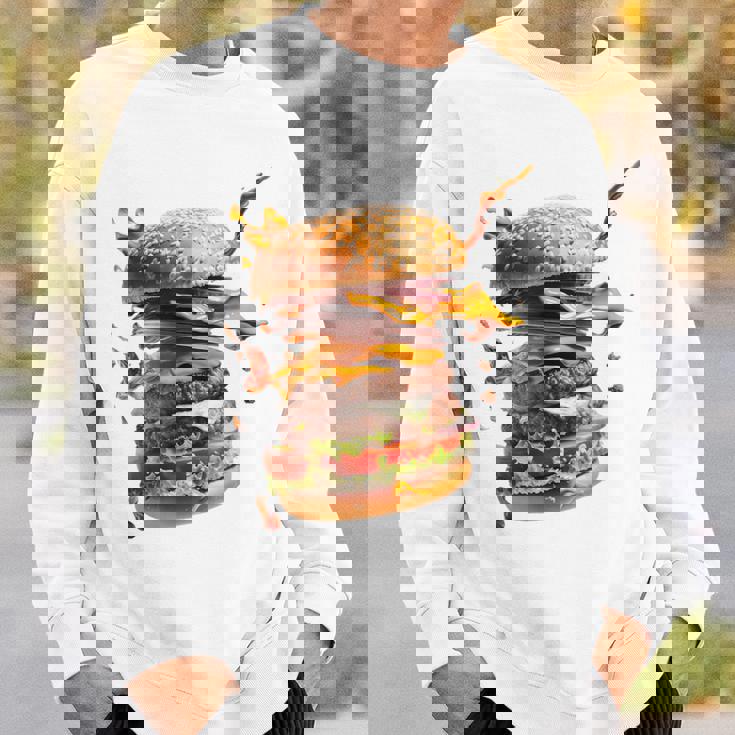 コスチュームバーガー スウェットシャツ 彼への贈り物