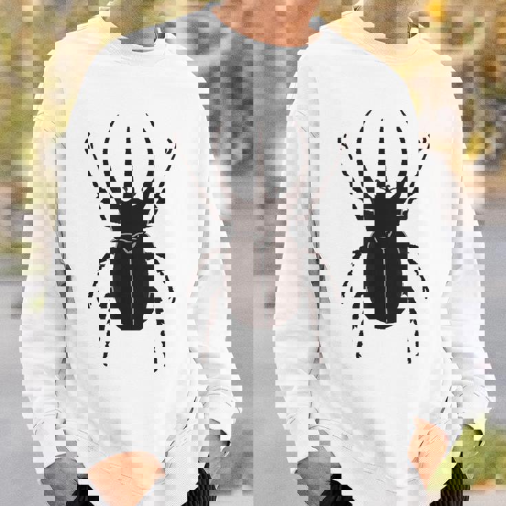 コーカサスオオカブト _昆虫_カブトムシ スウェットシャツ 彼への贈り物