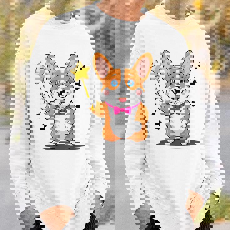 コーギー・マジシャン マジックコスチューム スウェットシャツ 彼への贈り物