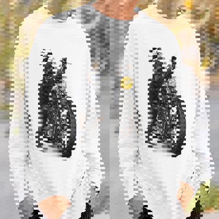 ゴリラ バイク バイカー スウェットシャツ 彼への贈り物