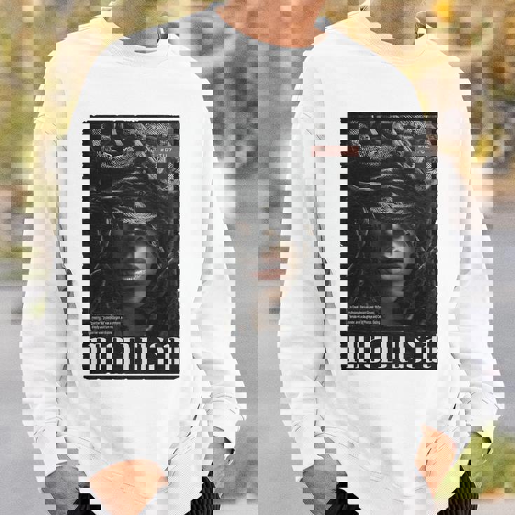 ゴルゴン メデューサ 女神 蛇 ギリシャ神話 メデューサ 長袖tシャツ スウェットシャツ 彼への贈り物