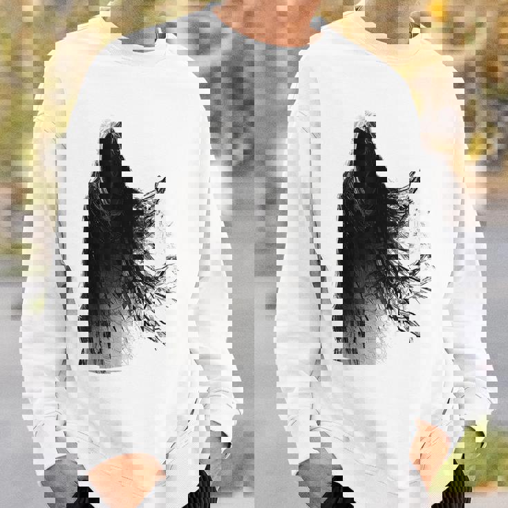 ゴーストコスチューム ハロウィン グラフィックアート スピリットゴースト スウェットシャツ 彼への贈り物