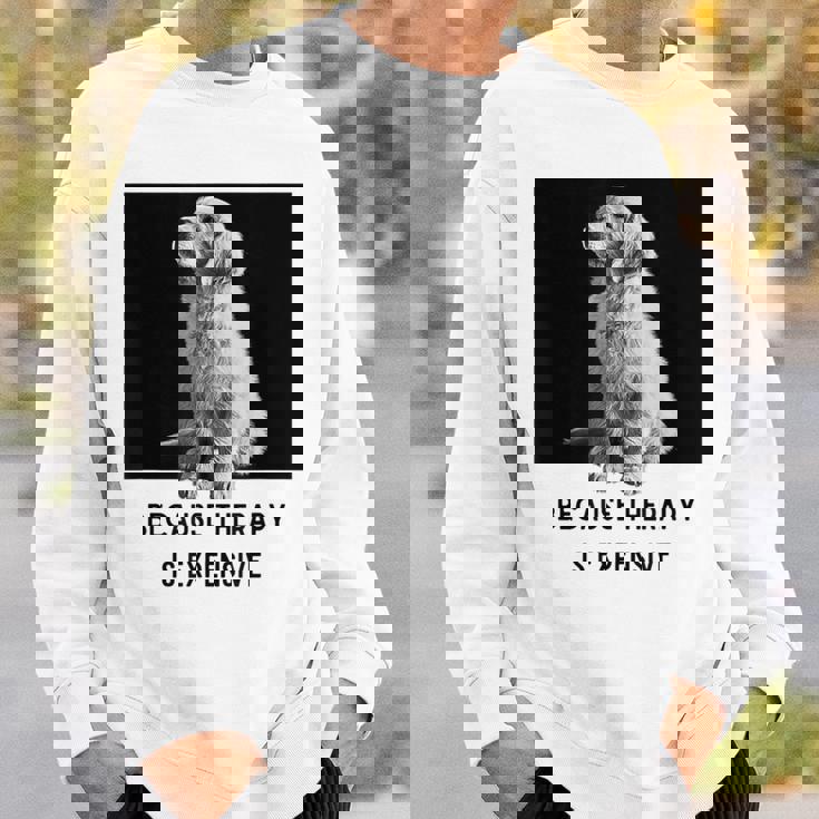 ゴールデンレトリーバー セラピー 、ゴールデンレトリーバー オーナーギフト スウェットシャツ 彼への贈り物