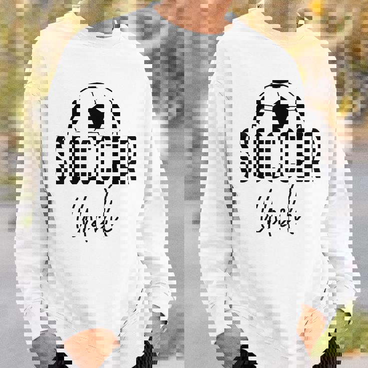 サッカー おじさん お父さん プレーヤー コーチ 試合 デー ギフト ボーイフレンド 男性 スウェットシャツ 彼への贈り物