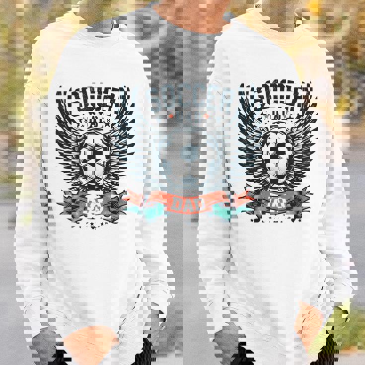 サッカー お父さん 家族 お揃い お父さん 父の日 スウェットシャツ 彼への贈り物