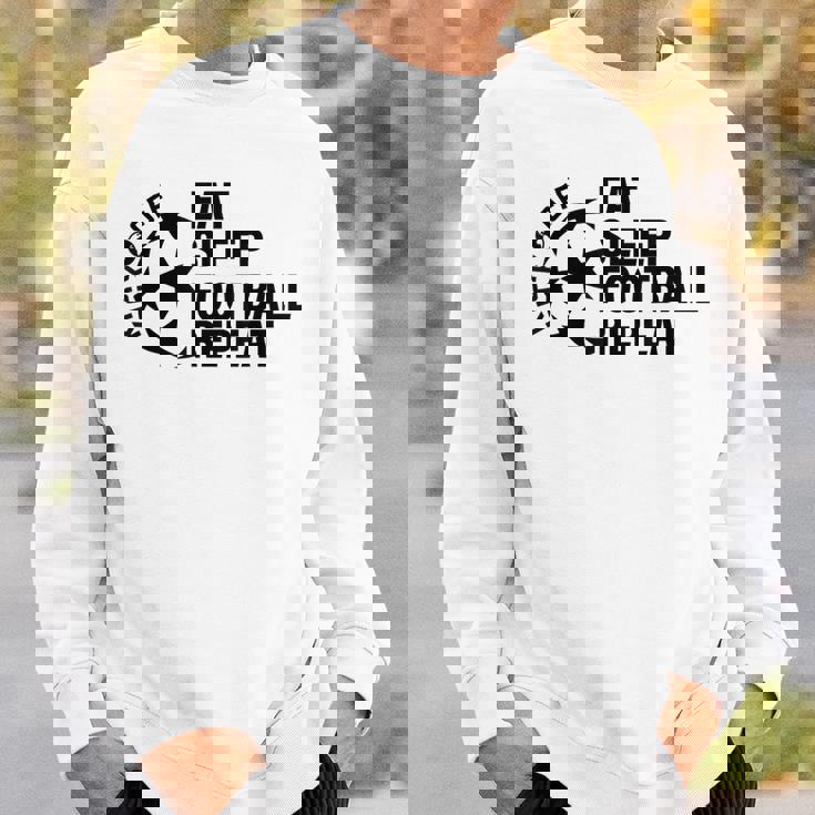 サッカー おもしろ ロゴ フットボール おしゃれ クール スウェットシャツ 彼への贈り物