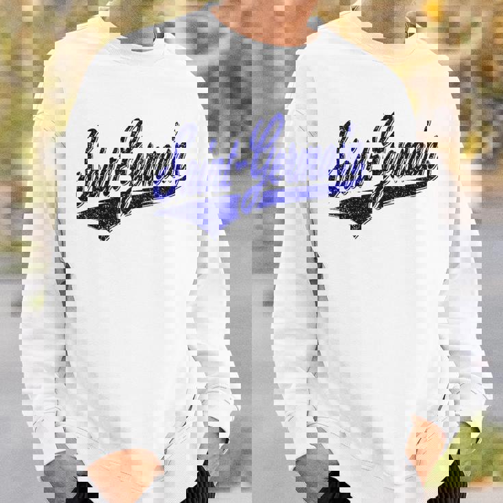 サンジェルマン バーシティ スクリプト クラシック スポーツ ジャージ スウェットシャツ 彼への贈り物