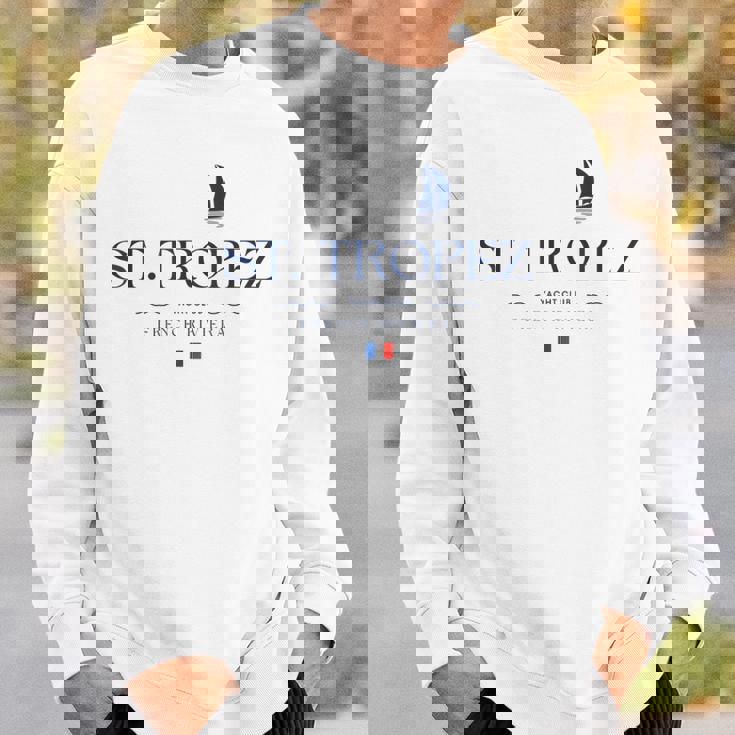 サントロペ フレンチリビエラ ヨットクラブ コートダジュール フランス スウェットシャツ 彼への贈り物