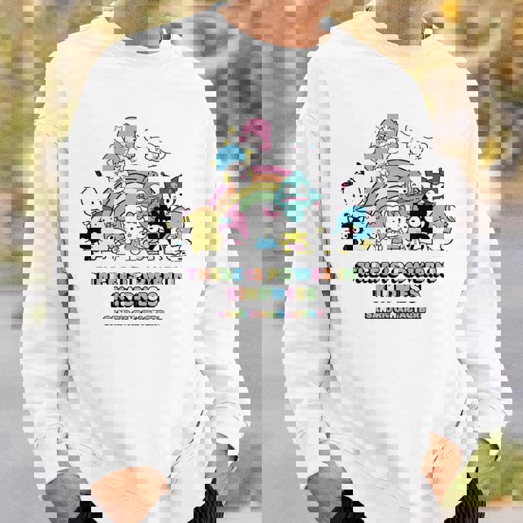 サンリオキャラクターズ Usデザイン レインボー 長袖tシャツ スウェットシャツ 彼への贈り物