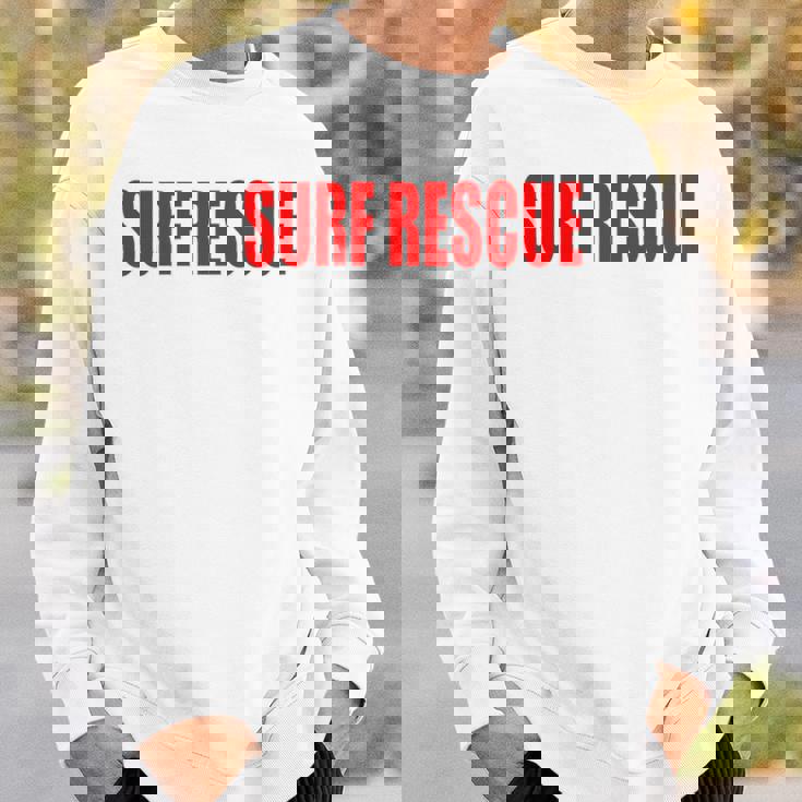 サーフレスキュービーチパトロールショアライフガード スウェットシャツ 彼への贈り物