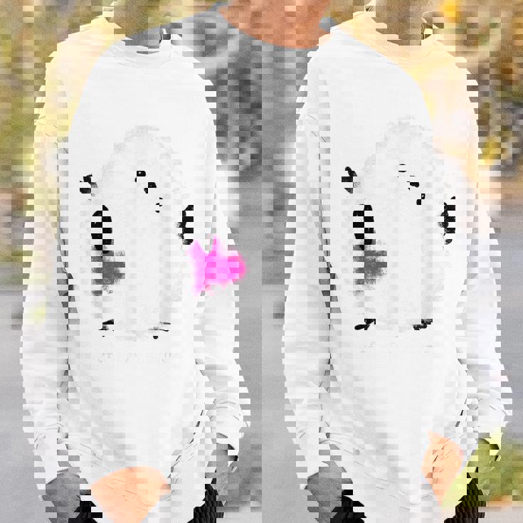 シマエナガ 北海道 雪の妖精 可愛い もふもふ 挨拶 スウェットシャツ 彼への贈り物