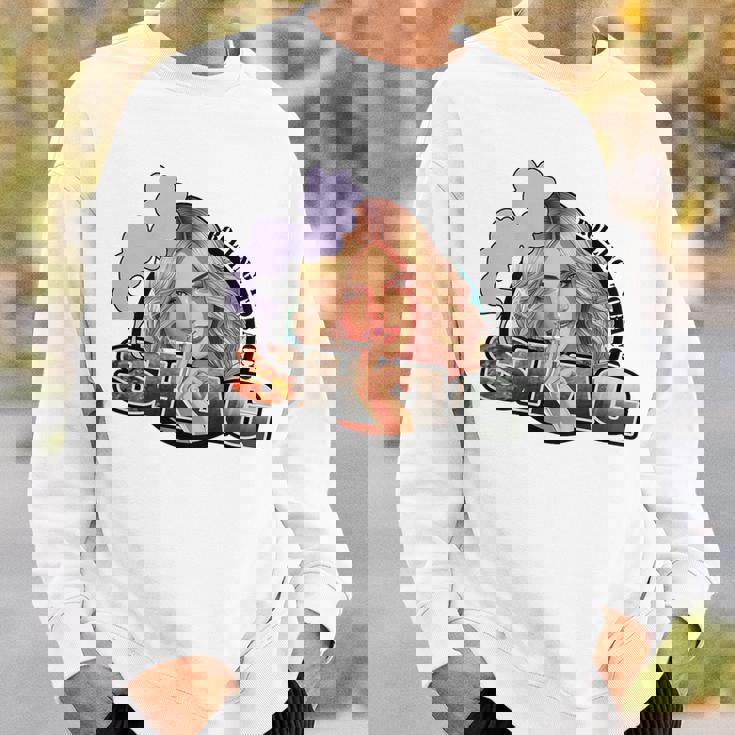 シャグ 手巻き煙草 バックプリント スウェットシャツ 彼への贈り物