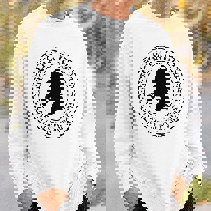 シャーロック・ホームズ 名言 221B ベーカー 聖英国探偵 スウェットシャツ 彼への贈り物