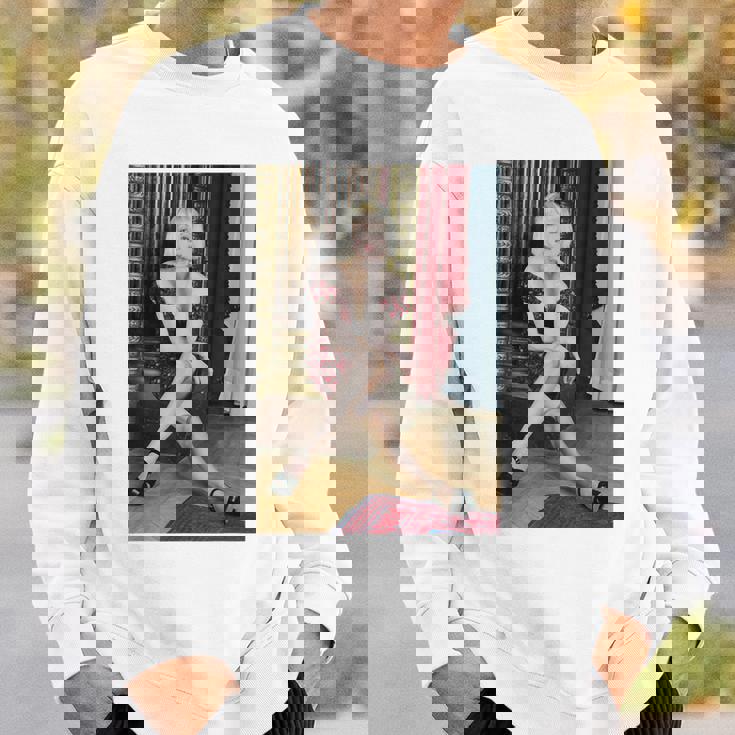 シンディ・ローパー Usポップシンガー 1993年 写真撮影 スウェットシャツ 彼への贈り物