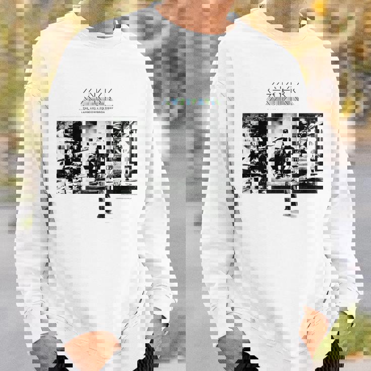 ジェネシス ザ ラム ライズ ダウン オン ブロードウェイ スウェットシャツ 彼への贈り物