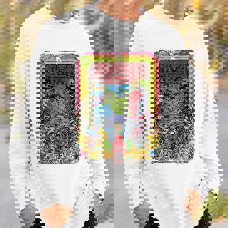 ストレンジャー・シングス プロモコミック ザ・パーティー ベクナ バトル レトロ 80年代 長袖tシャツ スウェットシャツ 彼への贈り物