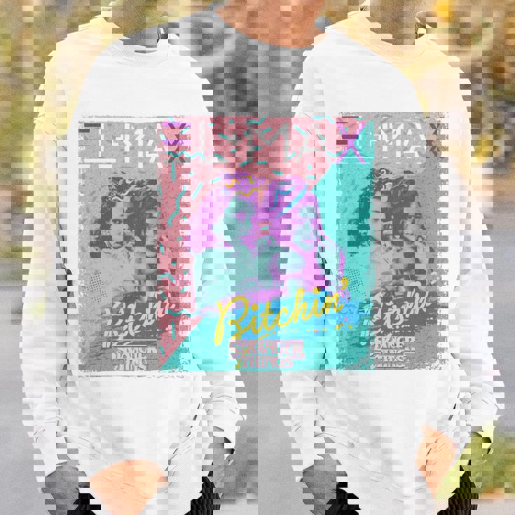 ストレンジャー・シングス ポスター Eleven Max Bitchin Besties 長袖tシャツ スウェットシャツ 彼への贈り物