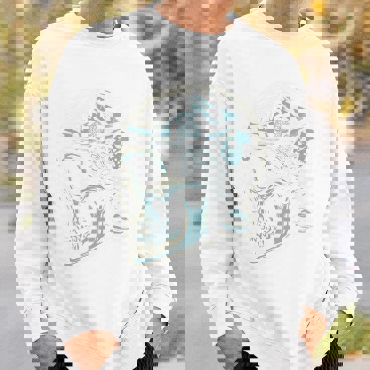 スニーカー ファン ムエルテ スカル 長袖tシャツ スウェットシャツ 彼への贈り物