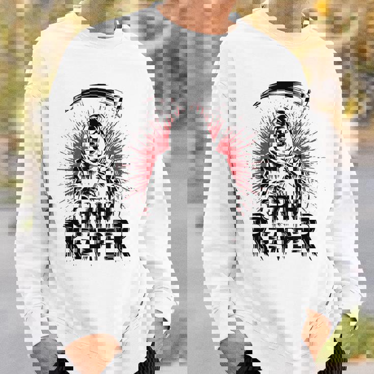 スプラッシュアート 死神 ハロウィン スウェットシャツ 彼への贈り物