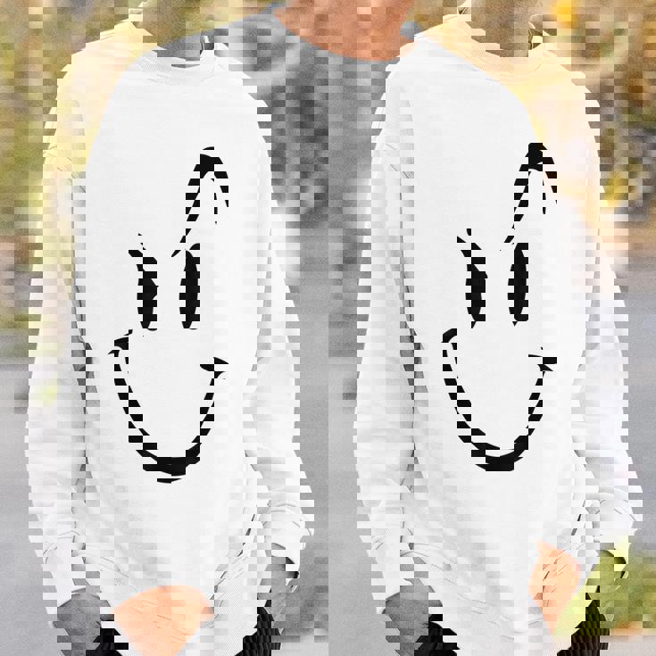 スマイリーシャツ スマイリーフェイス かわいいグラフィック スウェットシャツ 彼への贈り物