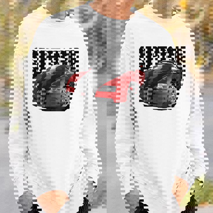 スー、スポーツカー、マッスルカー、レースカーのtシャツ。 スウェットシャツ 彼への贈り物