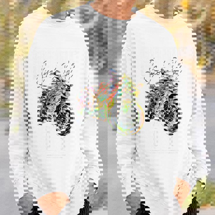 スーパースポーツ バイク レーシング バイク レーシング バックプリント バイク スウェットシャツ 彼への贈り物