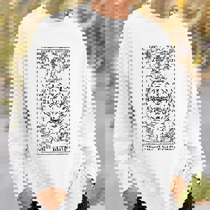 タロットカードホイール オブ フォーチュン タロット スウェットシャツ 彼への贈り物