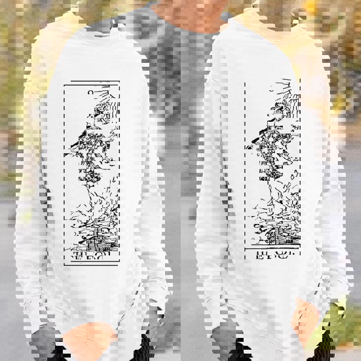 タロット・メジャー・アルカナ ザ・フール 長袖tシャツ スウェットシャツ 彼への贈り物