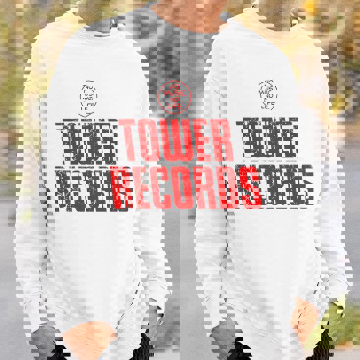タワーレコードミュージック レトロ ヴィンテージ スウェットシャツ 彼への贈り物