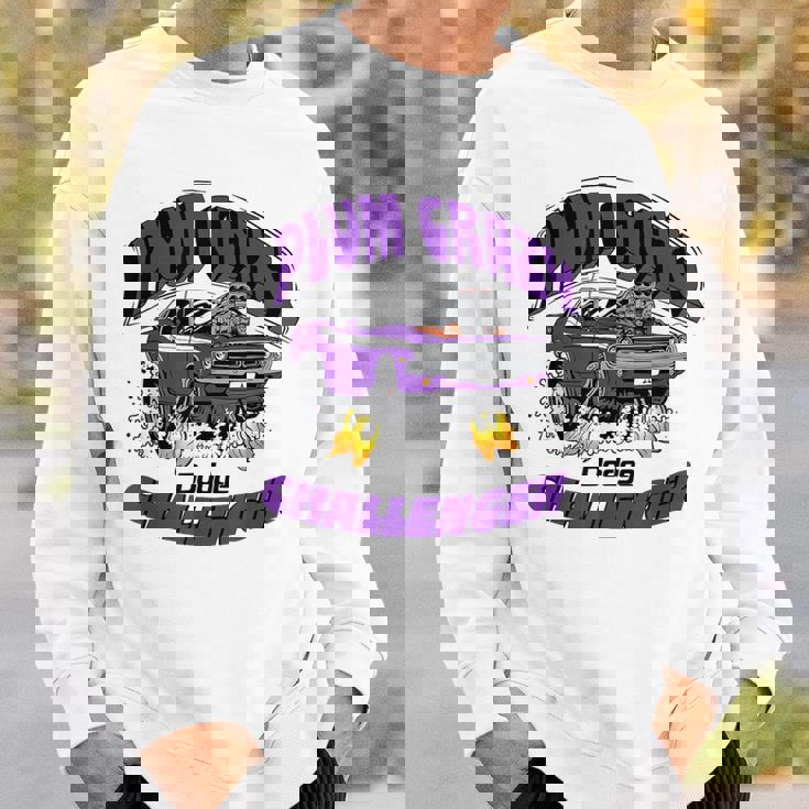 ダッジ チャレンジャー プラム クレイジー ラストコール スウェットシャツ 彼への贈り物