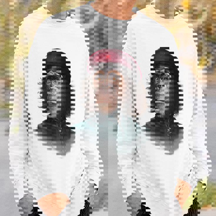 チェ ゲバラ チンパンジー スウェットシャツ 彼への贈り物