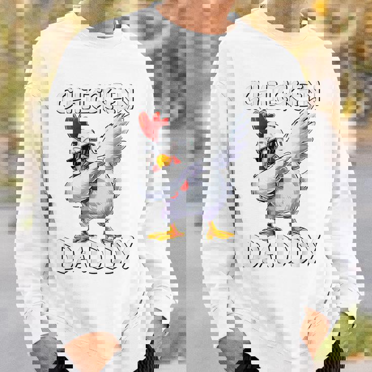 チキン パパ ニワトリ 父 チキン ジャンパー 農家 父の日 スウェットシャツ 彼への贈り物