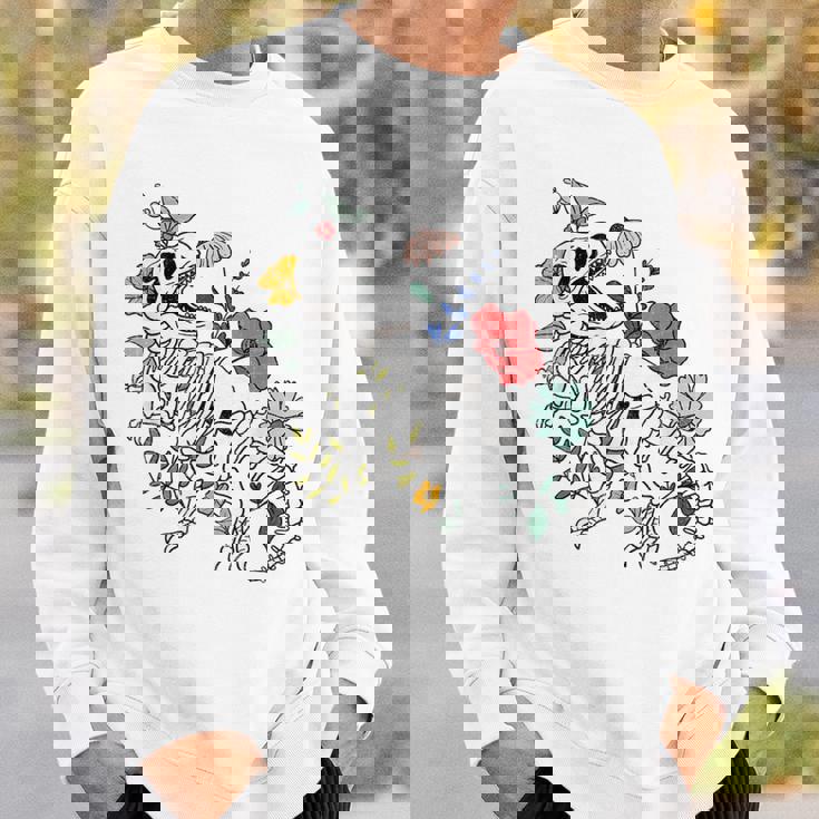 ティラノサウルス 恐竜 骨格 化石 古生物学 スウェットシャツ 彼への贈り物