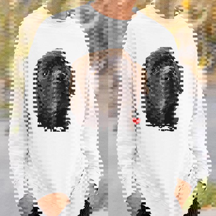 ディス・イズ・ラブ・チョコレート・ラボ 長袖tシャツ スウェットシャツ 彼への贈り物