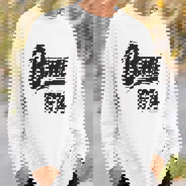 デヴィッド・ボウイ・ダイアモンド・ドッグス 1974 スウェットシャツ 彼への贈り物