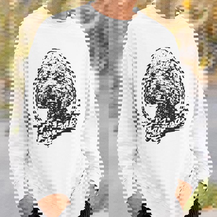 トイプードル Toy Poodle スウェットシャツ 彼への贈り物