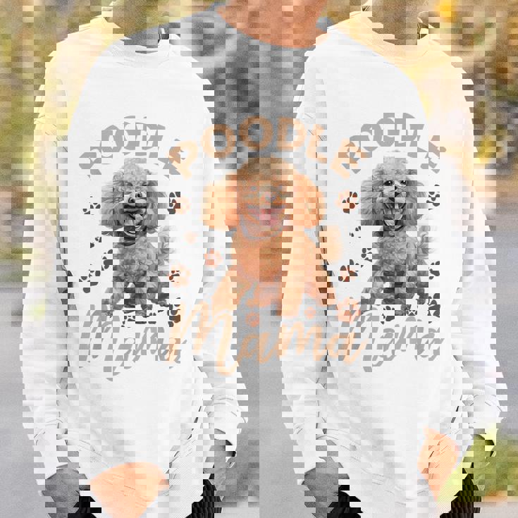 トイプードル 犬種 ペットプードル ママ スウェットシャツ 彼への贈り物