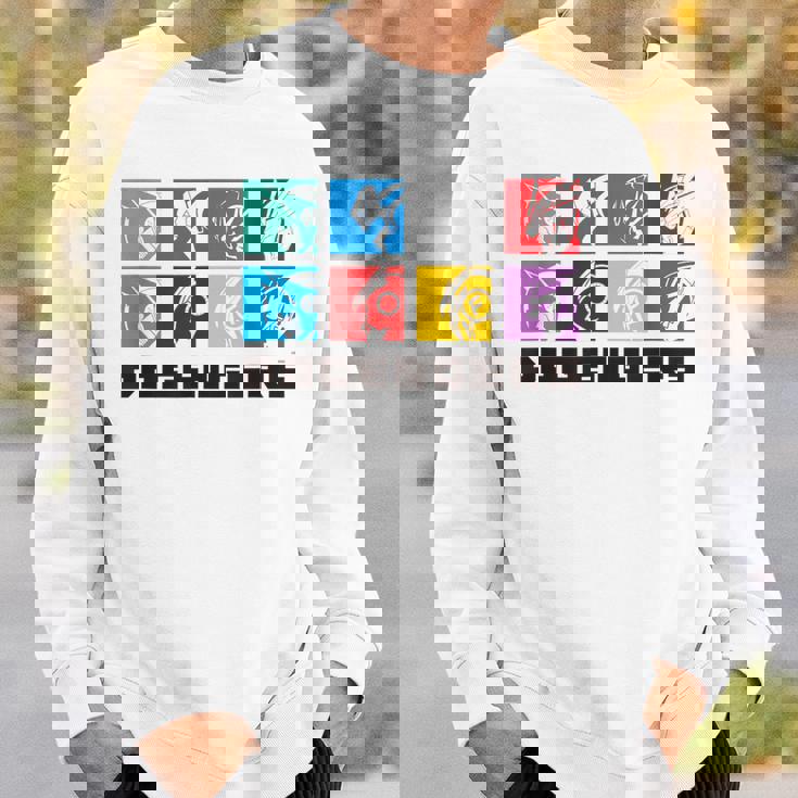 ドゲンジャーズ フェイスシルエット スウェットシャツ 彼への贈り物