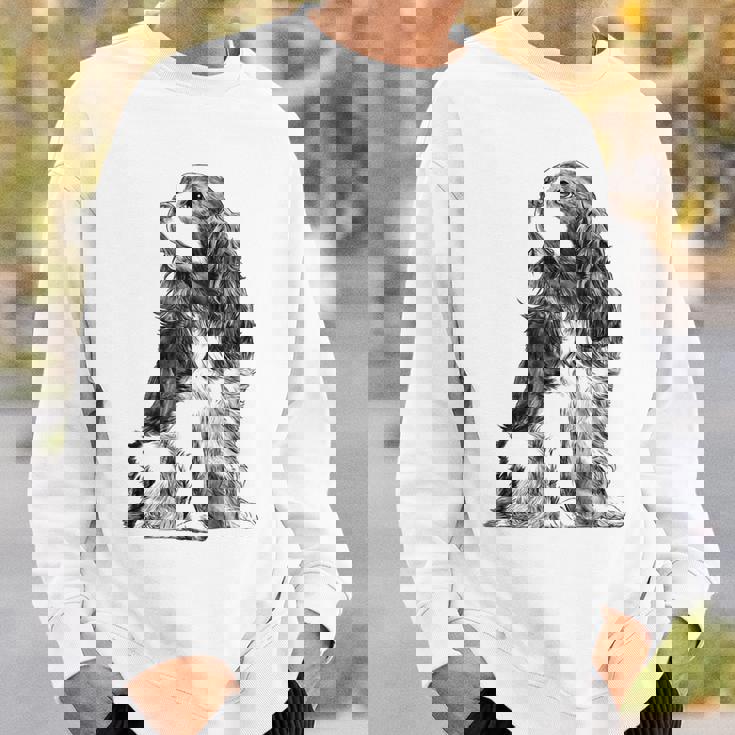 ドッグキャバリアキングチャールズ・スパニエル スウェットシャツ 彼への贈り物