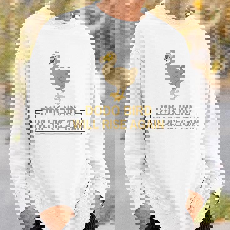 ドードー鳥は再び復活する 絶滅した飛べない鳥 スウェットシャツ 彼への贈り物