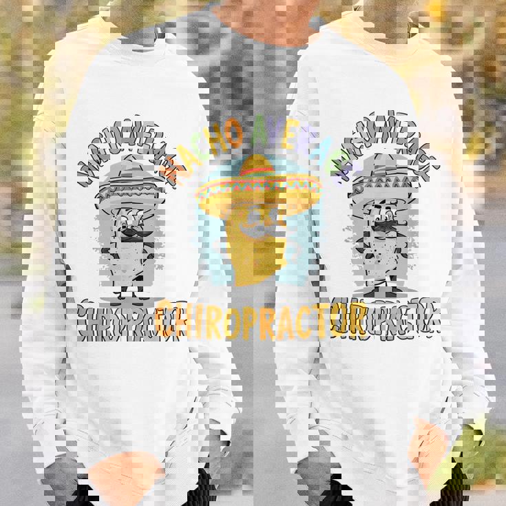 ナチョー 平均 カイロプラクター タコス 整体調整 スウェットシャツ 彼への贈り物