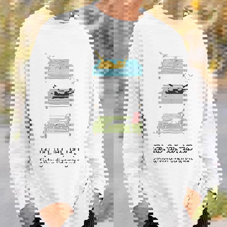 ナップティー-グレイハウンドガルゴウィペットサルーキサイトハウンド スウェットシャツ 彼への贈り物