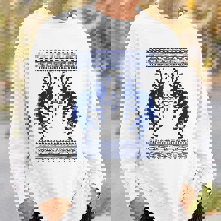 ネイティブアメリカン カルチャー ココペリ ミュージシャンボーダー 1 楽しい スウェットシャツ 彼への贈り物