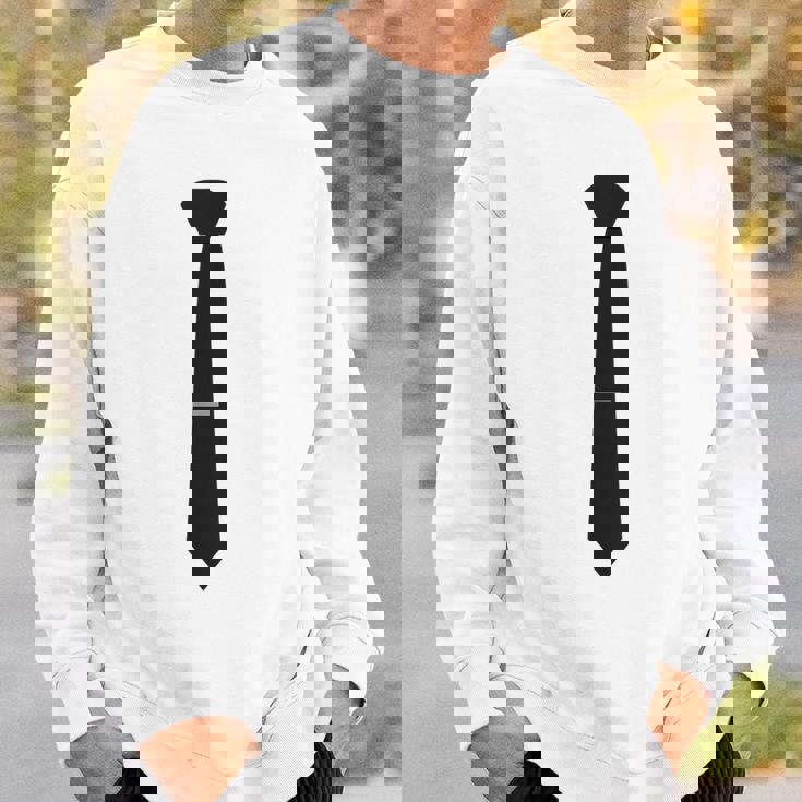 ネクタイ【黒】ネクタイピン おしゃれ シンプル メンズ キッズ レディース ウケ狙い 面白い おもしろ 個性的な スウェットシャツ 彼への贈り物