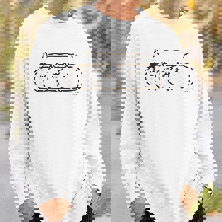 ネコこのゴロ バーン スウェットシャツ 彼への贈り物