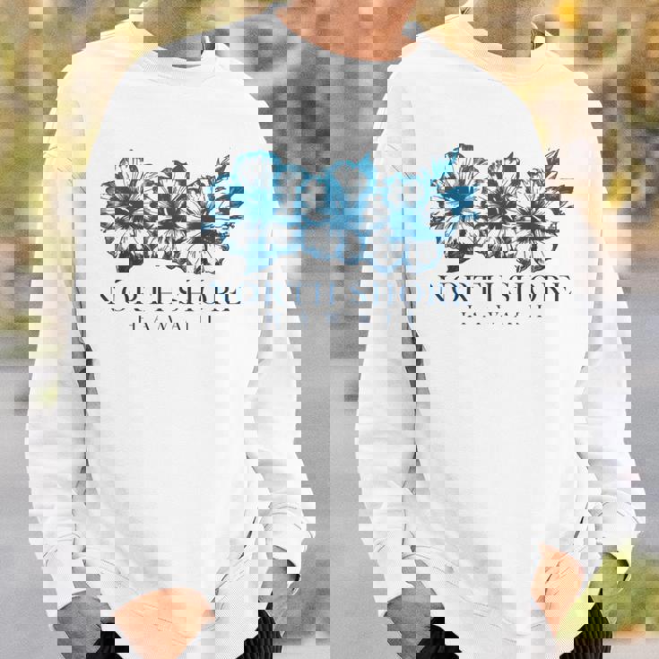 ノースショア ハワイ アロハ ハワイアン ハイビスカス サーファー ヴィンテージ スウェットシャツ 彼への贈り物