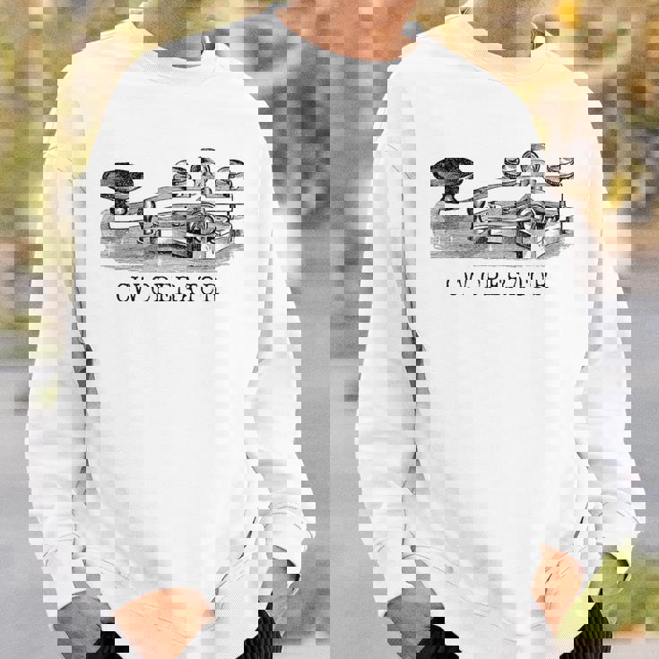 ハム・ラジオ用ヴィンテージモールス信号 Cwオペレーター スウェットシャツ 彼への贈り物