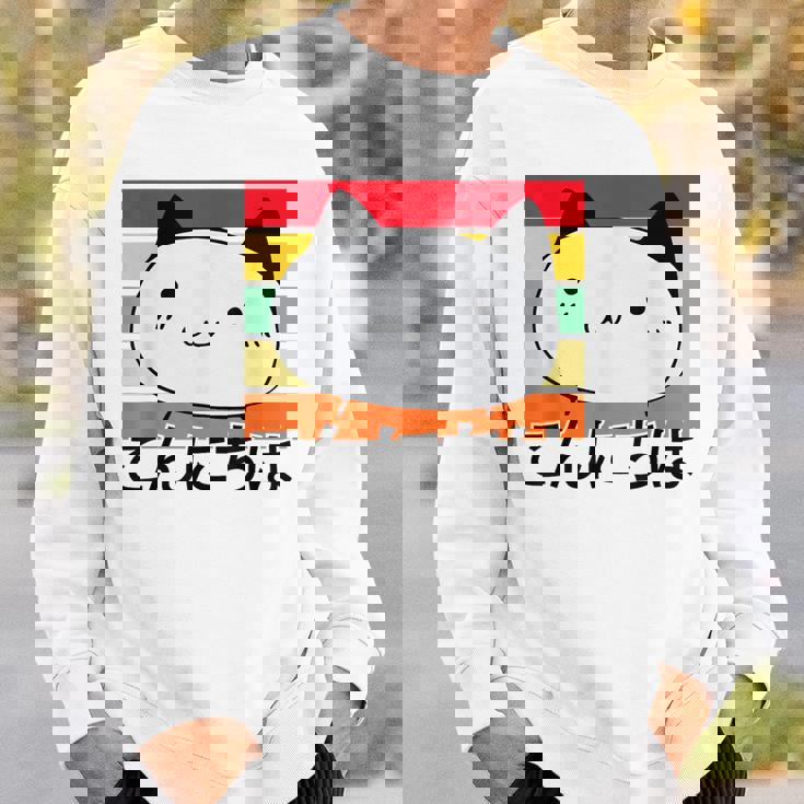 ハローキュートキャット レトロサンセット スウェットシャツ 彼への贈り物