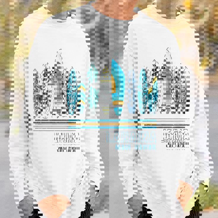 ハワイ ラハイナ マウイ サーフィン ハワイアン スウェットシャツ 彼への贈り物