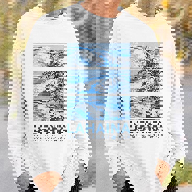 ハワイ ラハイナ マウイ ハワイアン スウェットシャツ 彼への贈り物